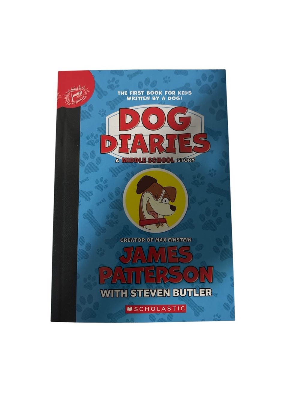 Scholastic Dog Diaries - Bright Blue Cover with Red Accents